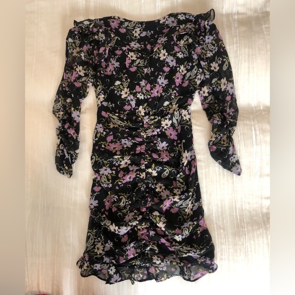 Women’s Size XS; ASTR The Label Kimbra Womens Chiffon Floral Mini Dress. NWT - Picture 3 of 7